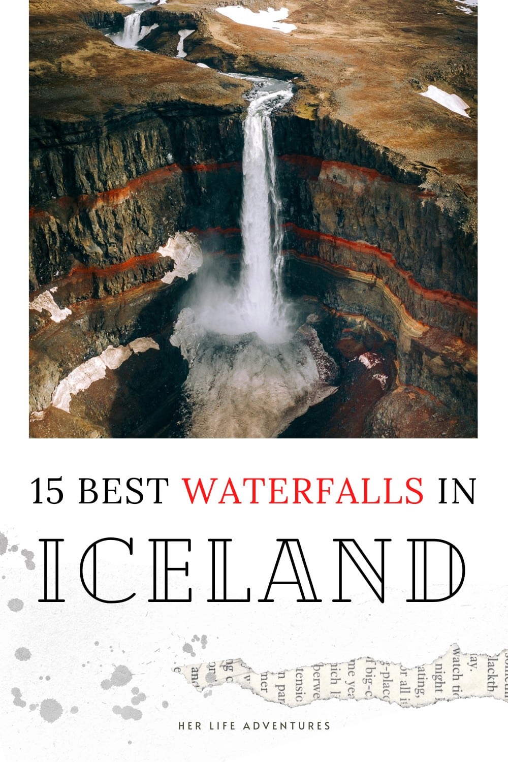 The Most Beautiful Waterfalls in Iceland List