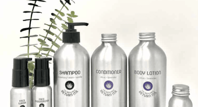 The best zero waste bathroom products to help you live a more #sustainable #lifestyle #zerowaste #bathroom #toiletries #deodorant #shampoo #conditioner #toothpaste #shower