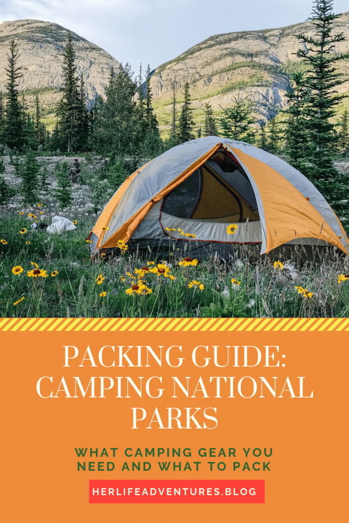 Packing guide to National Parks
