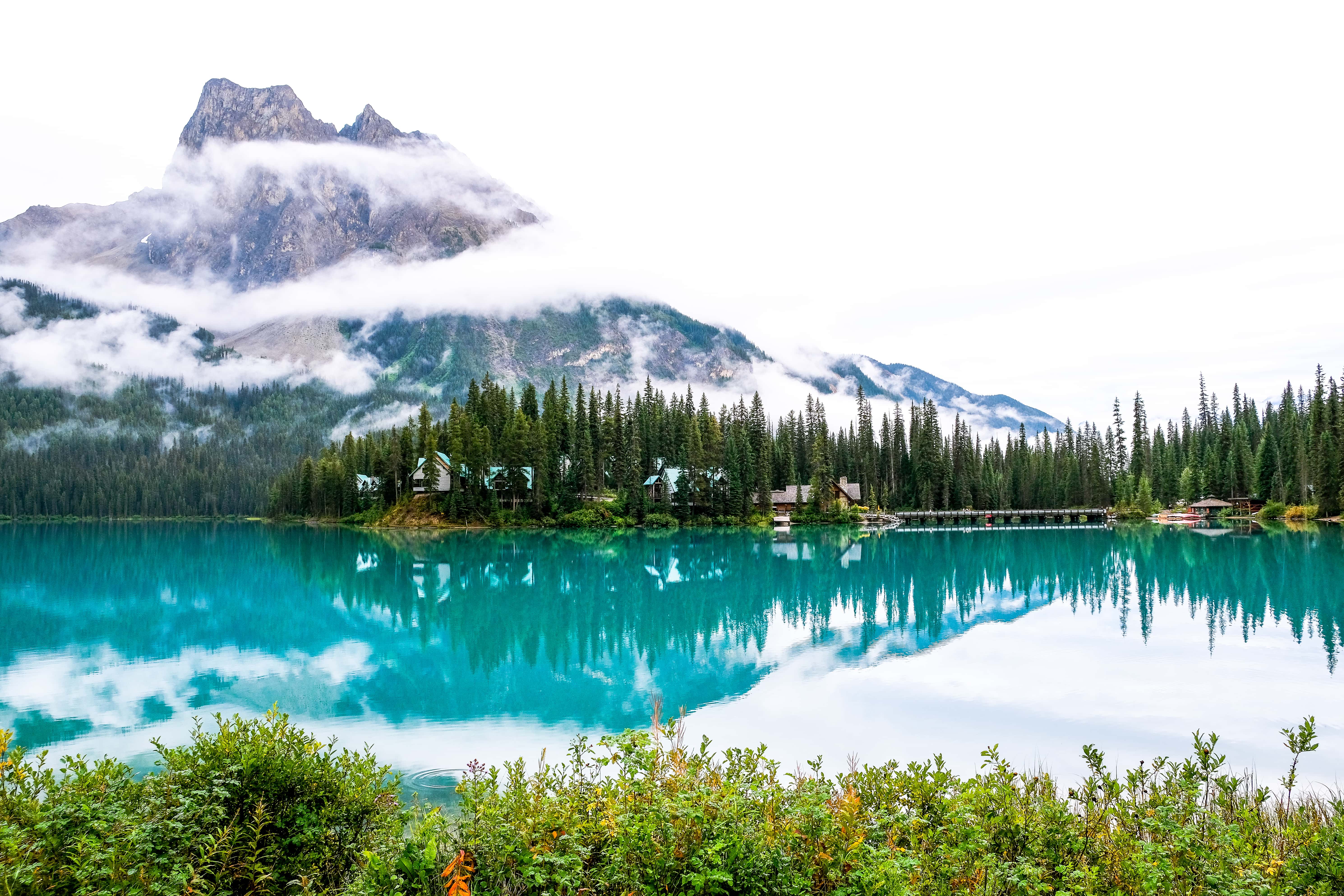 Emerald Lake at Yoho National Park is a must see when visiting this incredible park.