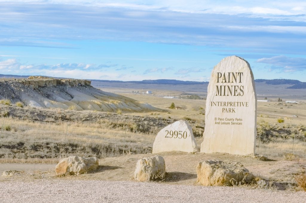 Paint Mines Interpretive Park is Colorado's BEST KEPT SECRET. Rainbow colored formations just outside of Colorado Springs. #rainbow #paintmines #coloradoparks #hiddengem #paintminespark