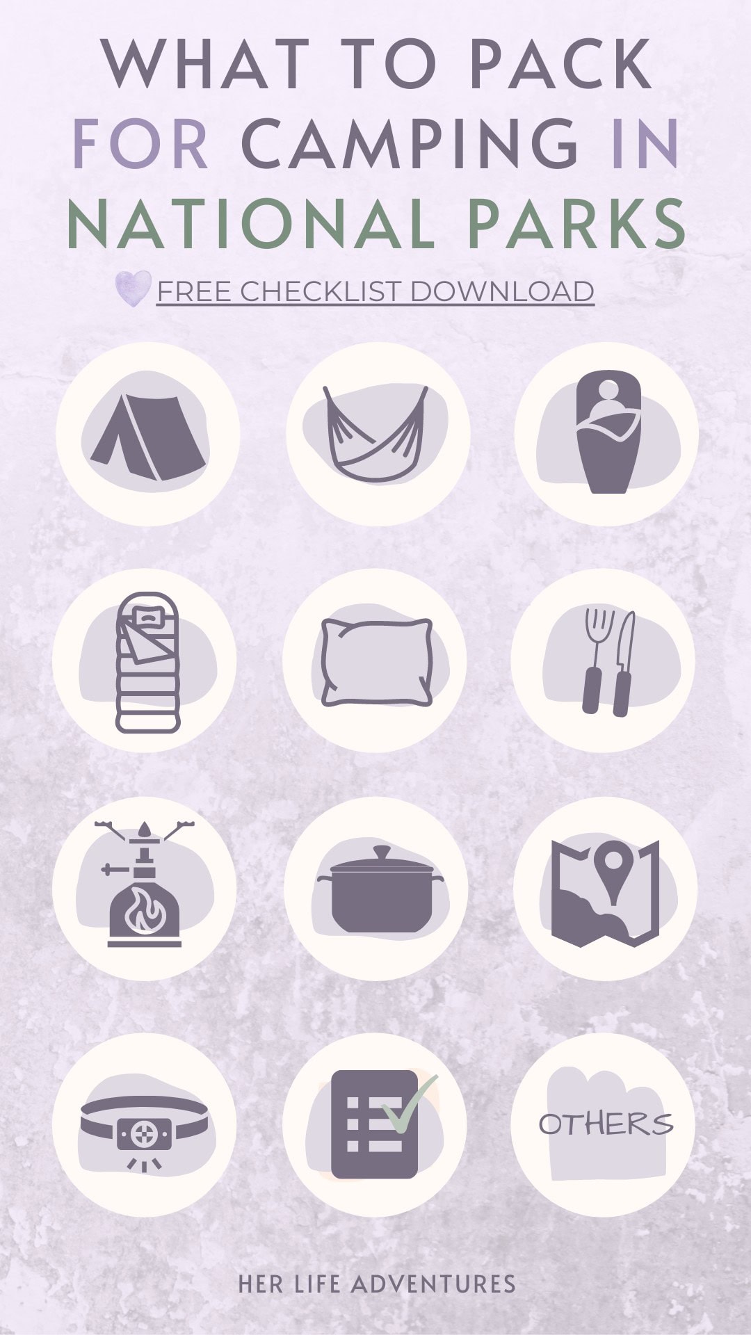What Camping Gear to Pack With Free Checklist – Her Life Adventures