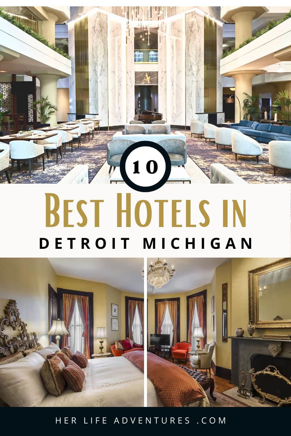 10 Enchanting and Unique Hotels in Detroit for a Weekend Getaway