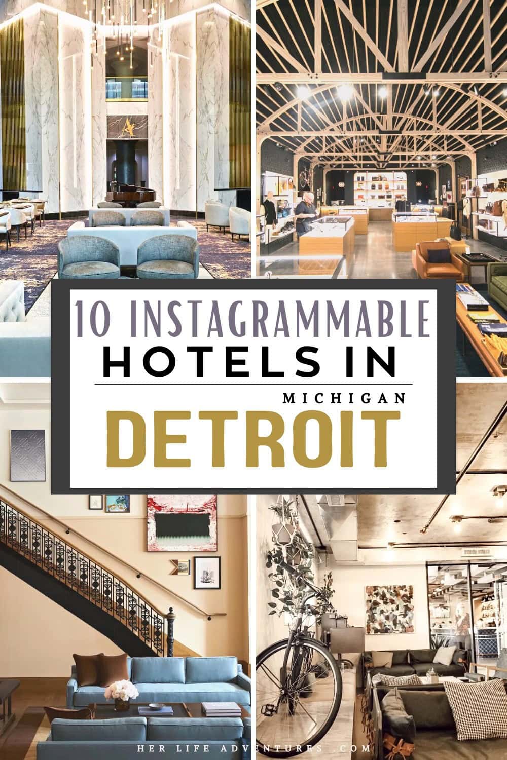 10 Enchanting and Unique Hotels in Detroit for a Weekend Getaway