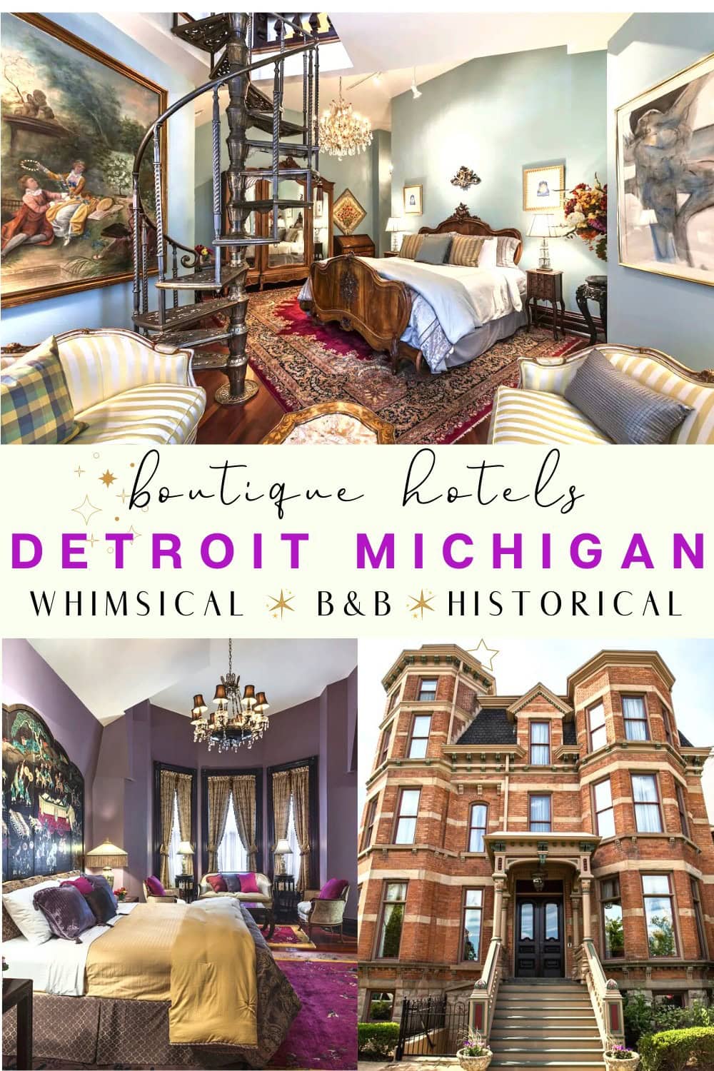 10 Enchanting and Unique Hotels in Detroit for a Weekend Getaway