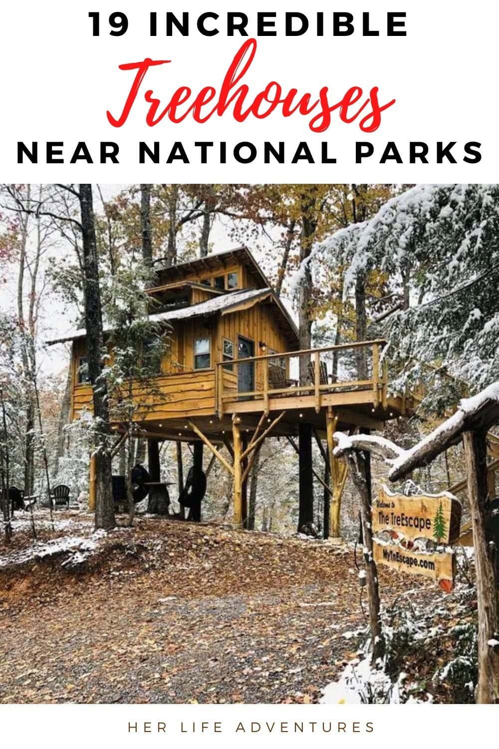 Amazing Treehouses By National Parks