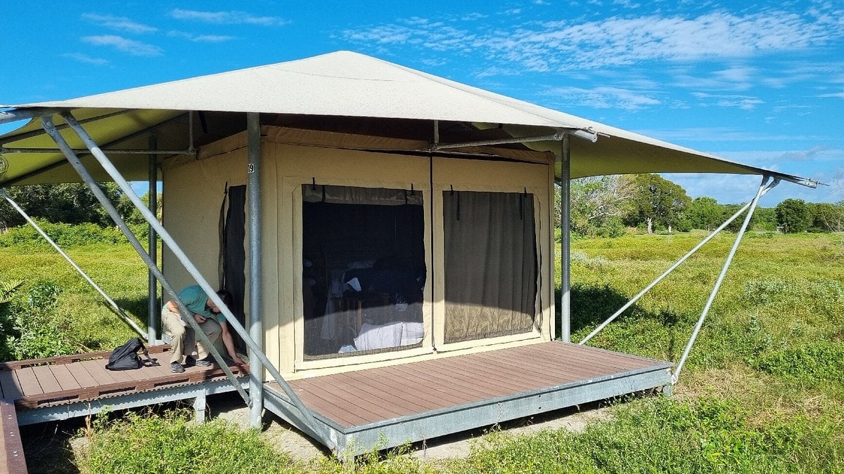 Flamingo Eco-Tent Campground in Everglades