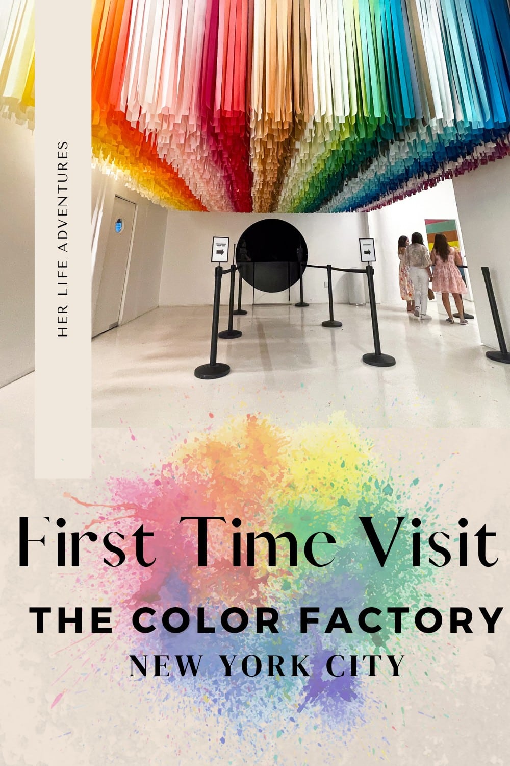 First-Time Visit to The Color Factory in NYC