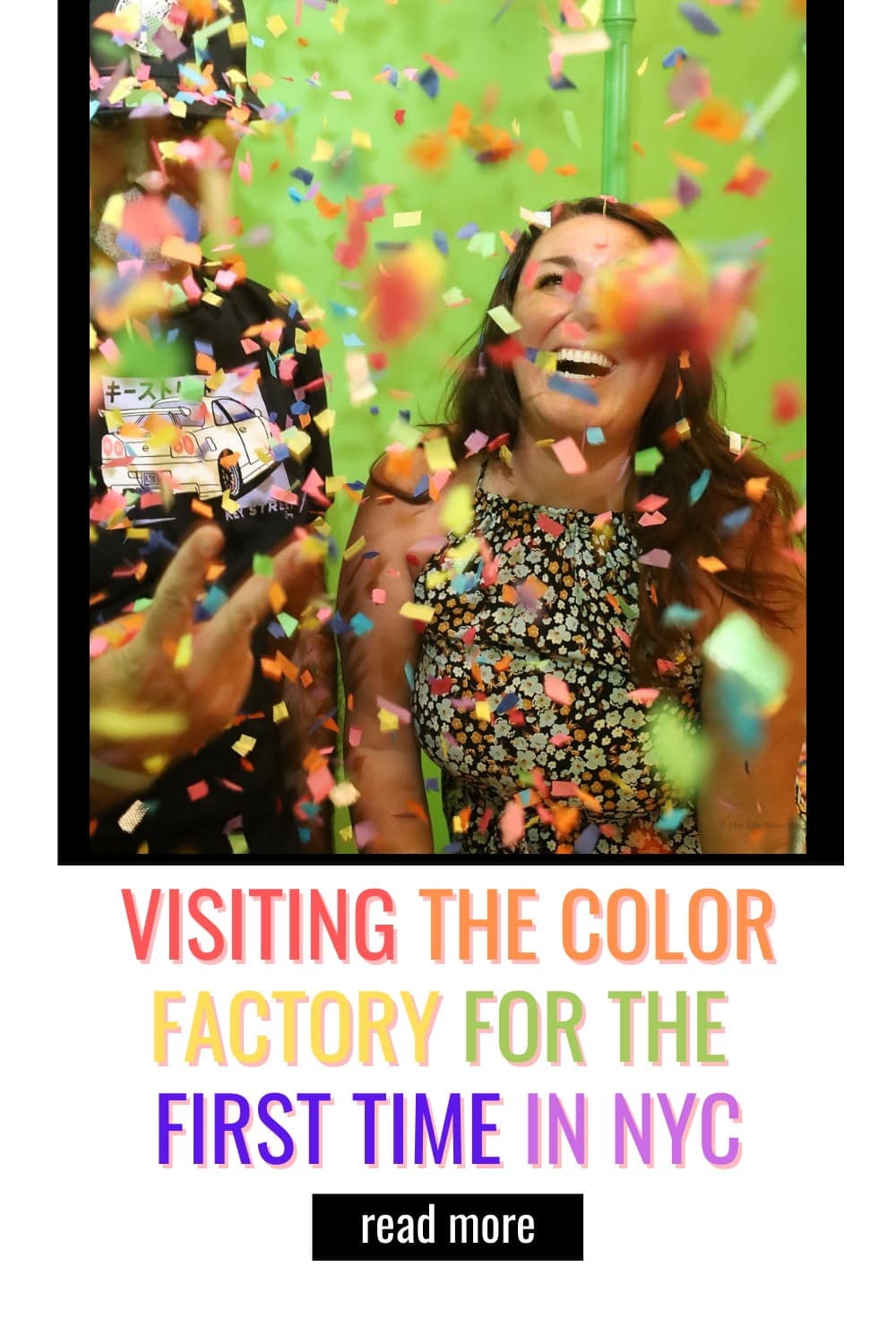 First-Time Visit to The Color Factory in NYC