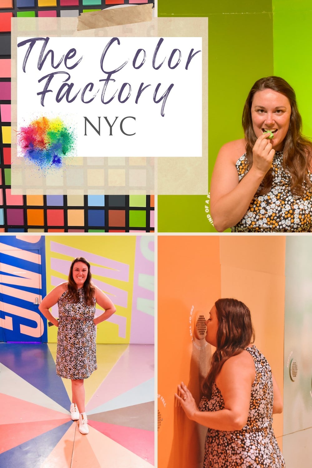 First-Time Visit to The Color Factory in NYC