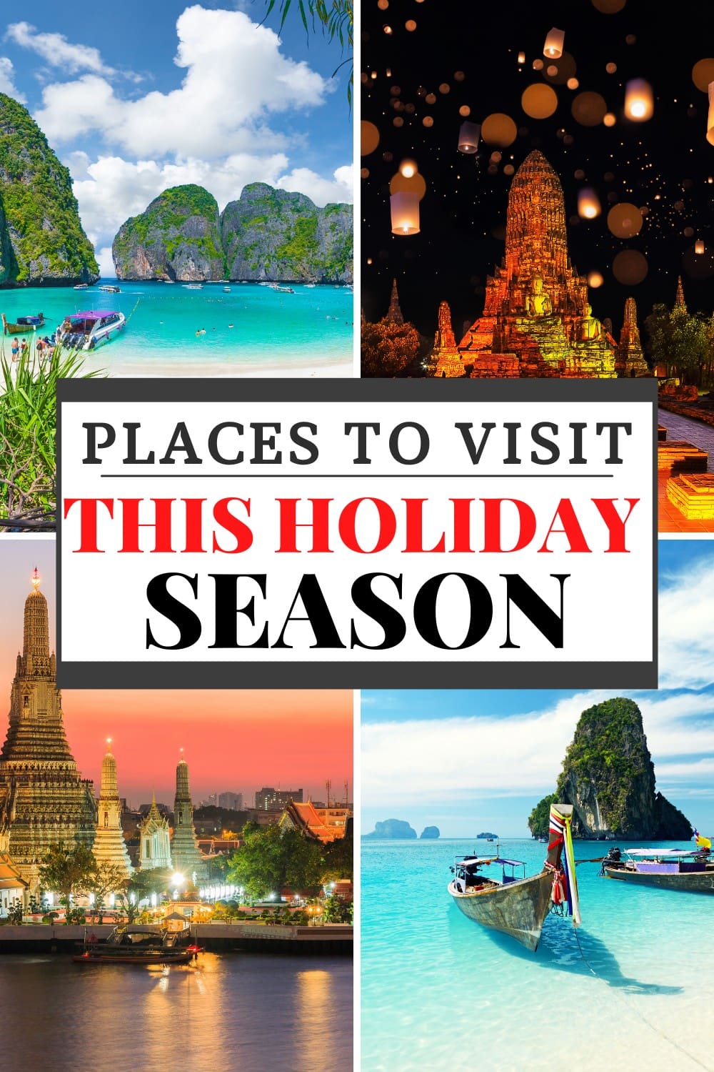 5 Places to Visit this Holiday Season 2023