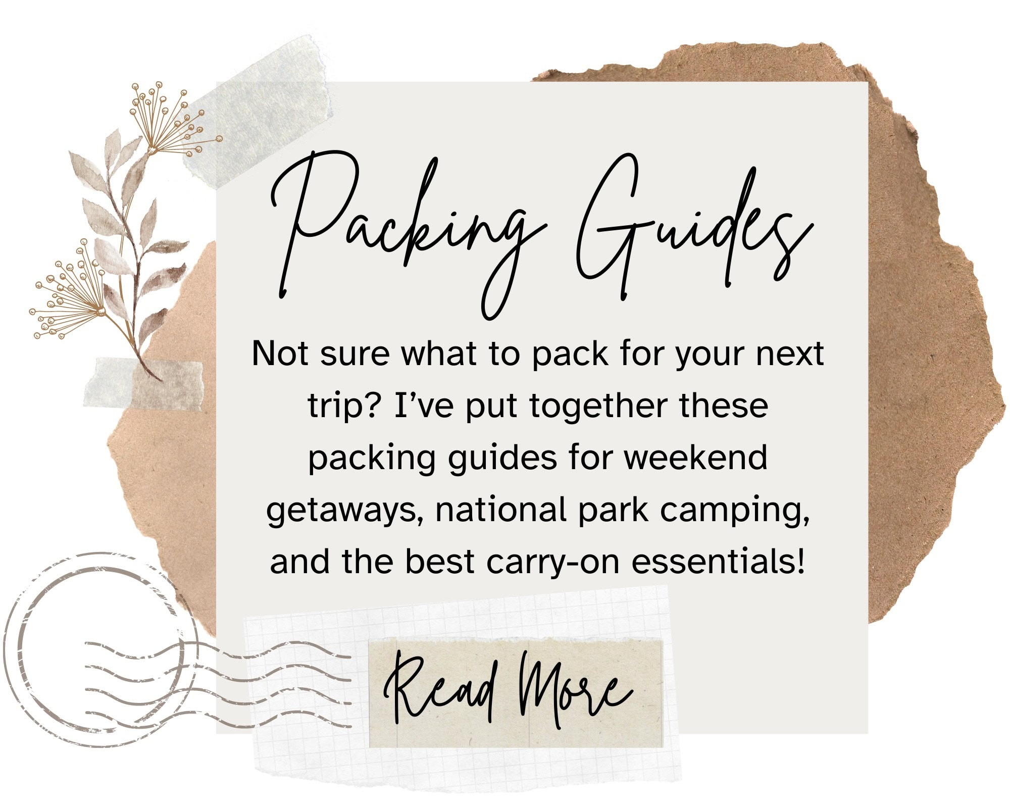 Packing Guides Examples Packing Guides Homepage – Her Life Adventures