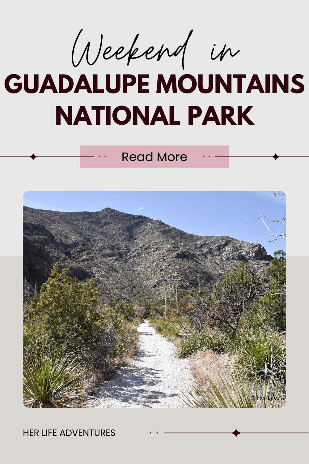 The Perfect Weekend in Guadalupe Mountains National Park