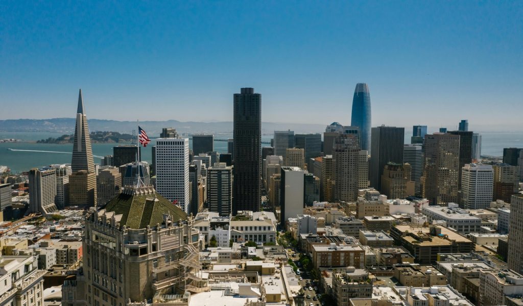 Downtown of San Francisco 