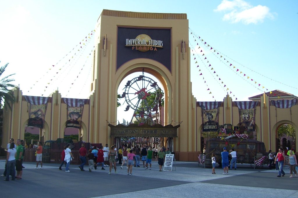  The entrance to Halloween Horror Nights 17 at Universal Studios Florida