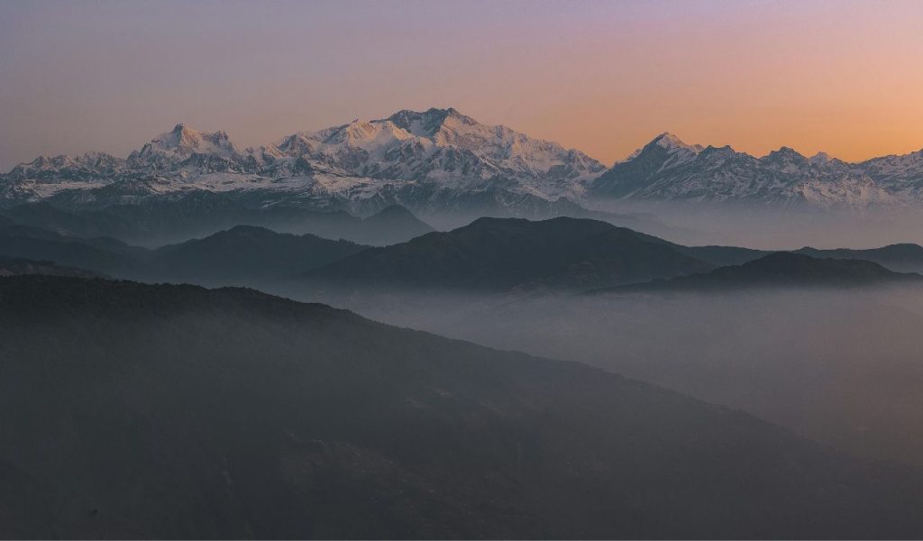 Kanchanjunga Mountain Sunrise 