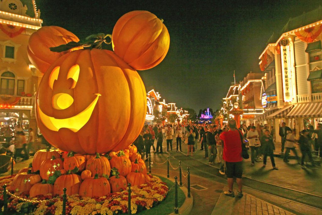 Halloween at Disneyland