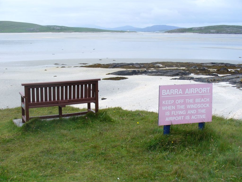 Barra Airport, Scotland