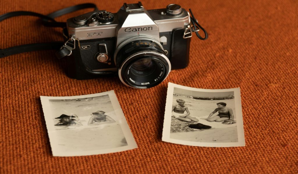 Photos Beside a Camera
