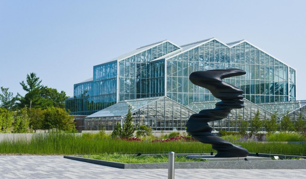 Parc moderne dans le Michigan