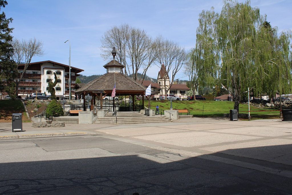 Front Street Park, Leavenworth, Washington.