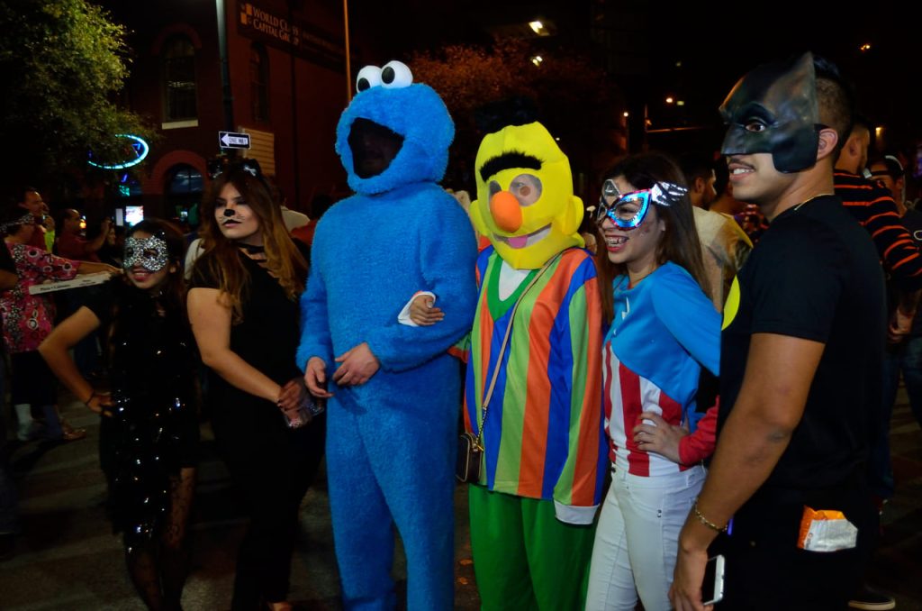 Austin, Texas  in halloween