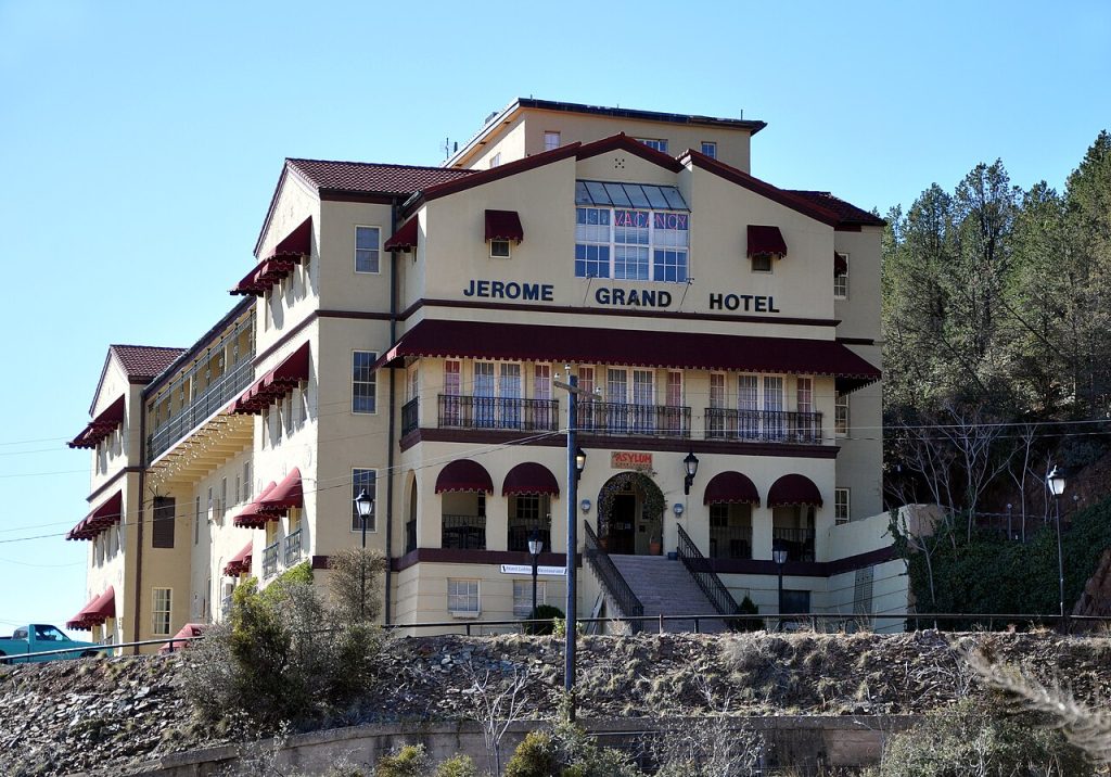 Jerome Grand Hotel, built by the United Verde Copper Company.