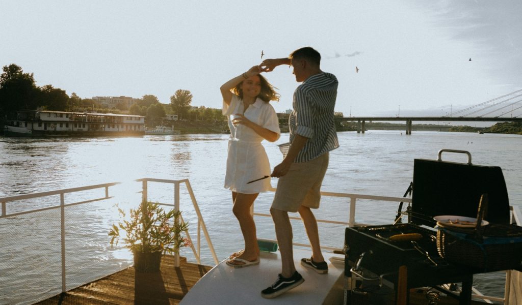 Why Inclusive River Cruises Are Becoming The Easiest Way To See Europe – Her Life Adventures A Romantic Couple Dancing in the Yacht
A Romantic Couple Dancing in the Yacht