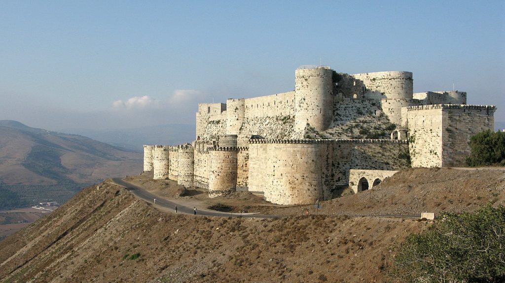 Krak des Chevaliers Castle, Syria.