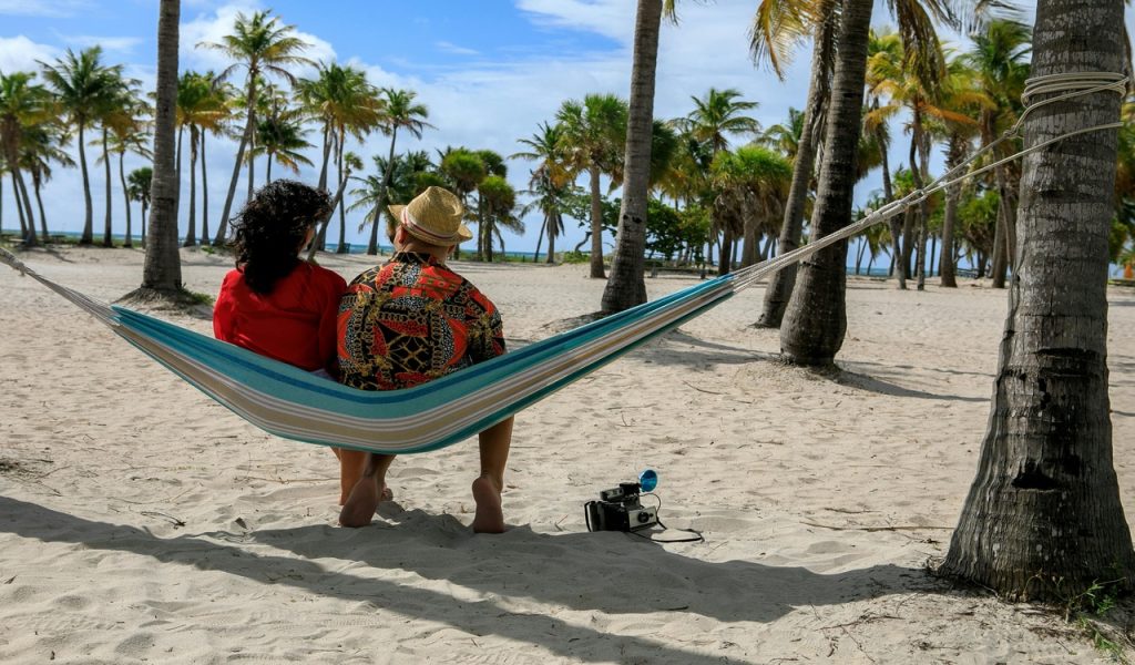 A Couple on a Hammock 