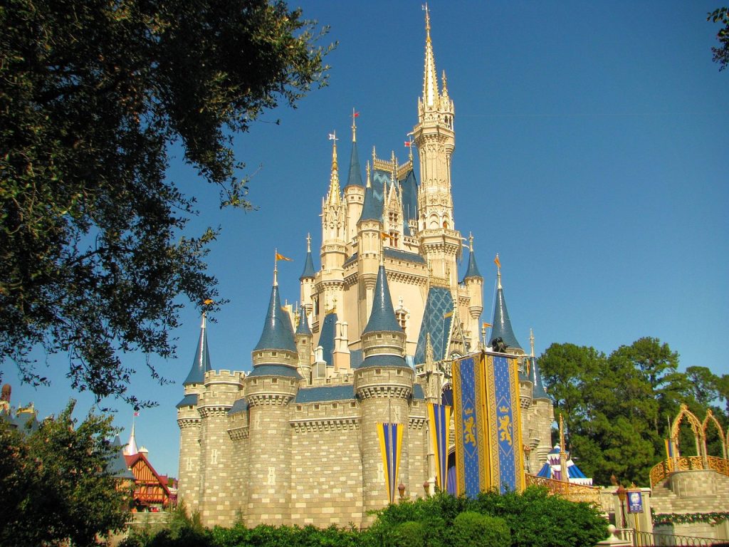 Castle in Disney World, FL, USA