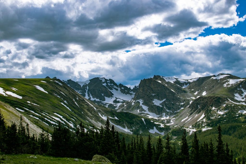Landscape Photography Of Mountain With Snow