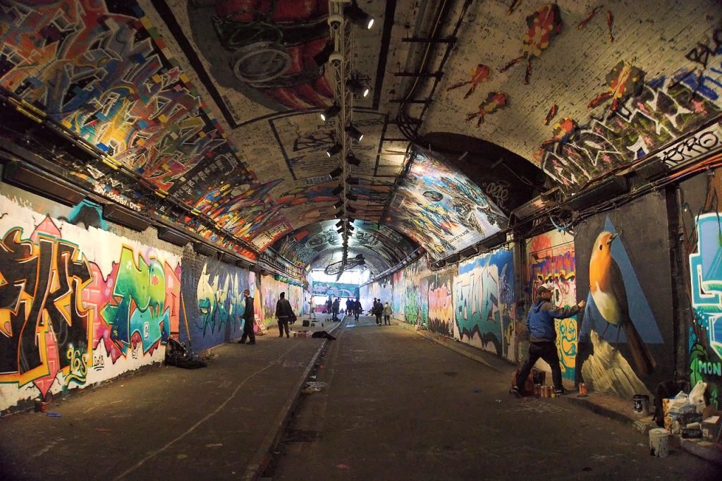 Leake Street Tunnel, London