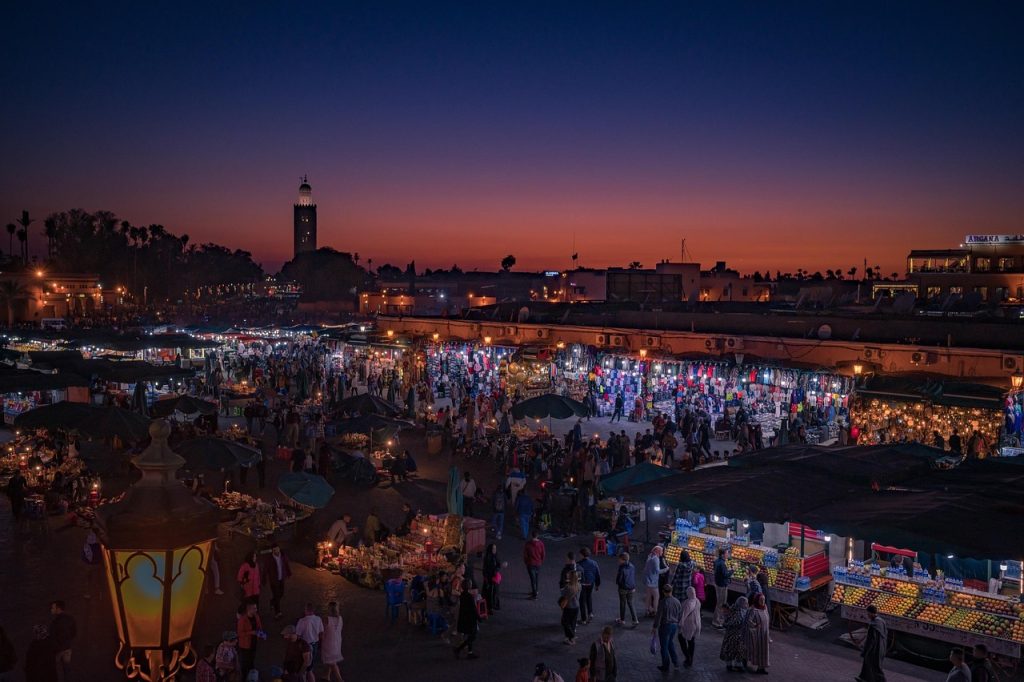 Marrakech Night Market, Morocco