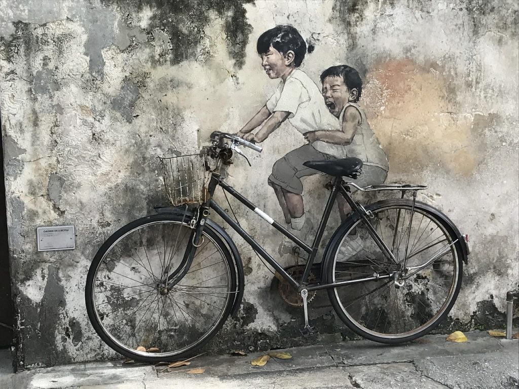 Penang Street Art, Malaysia