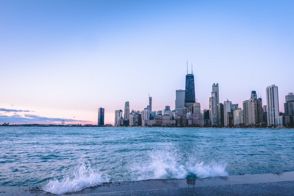 Lakefront Paths in Chicago, Illinois