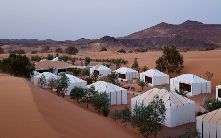 Luxurious Tent Camp in the Desert