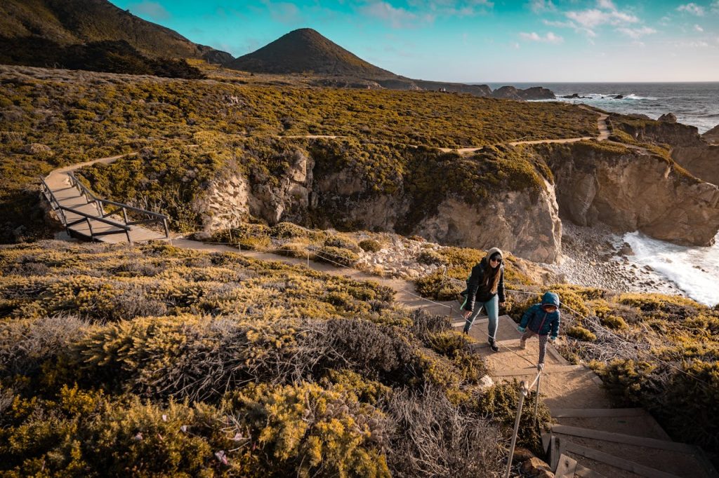 Comté de Monterey - Garrapata State Park Bluff Trail - plage californie - nature