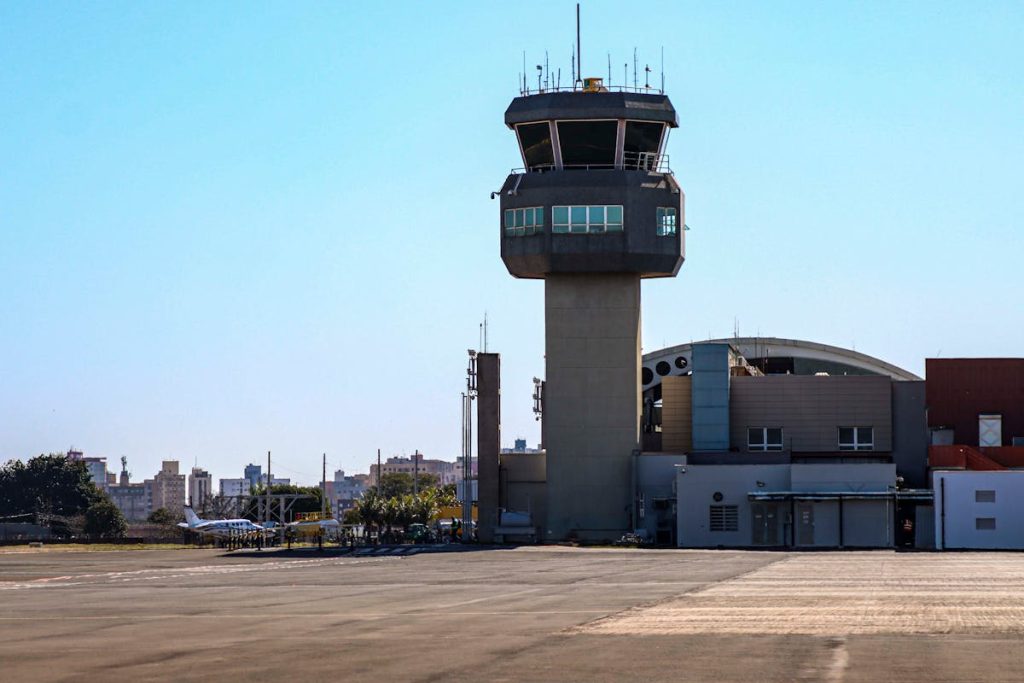 Control Tower at Londrina Airport Brazil