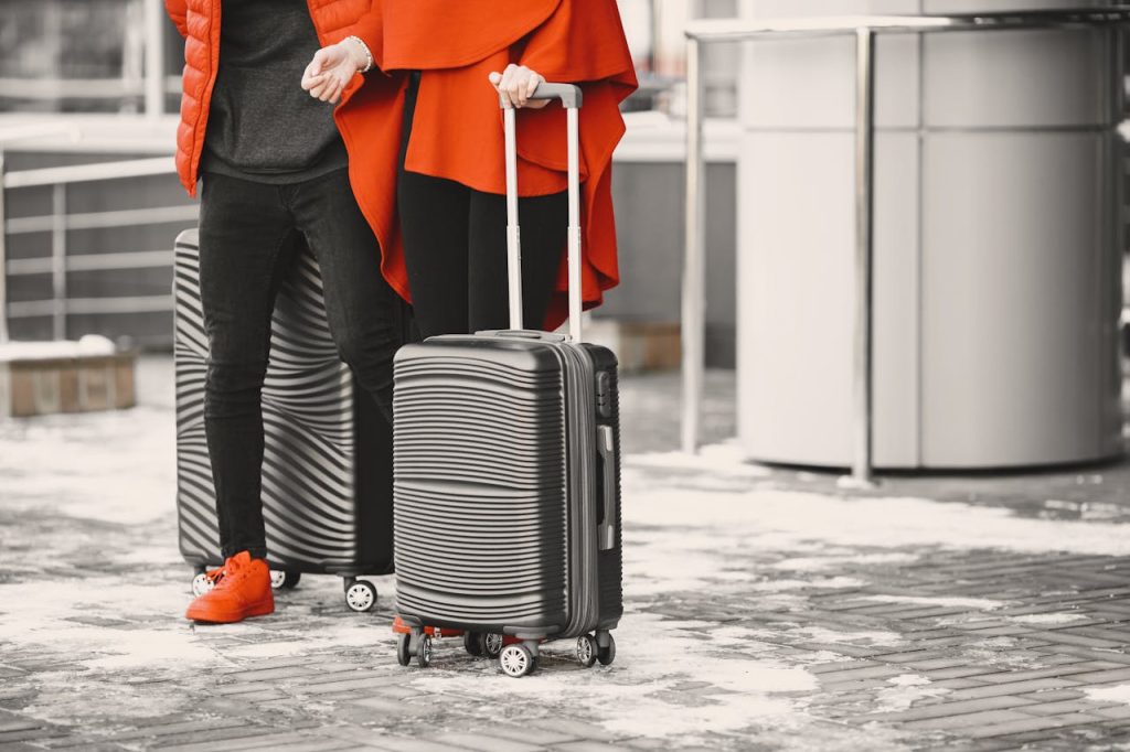 Smart Luggage with Built-In Tracking