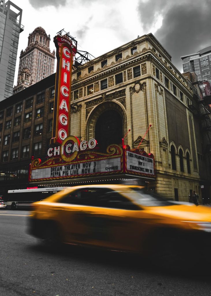 11 Black Heritage Districts Where Music History Still Lives – Her Life Adventures Passing Cars Near Chicago Theater
