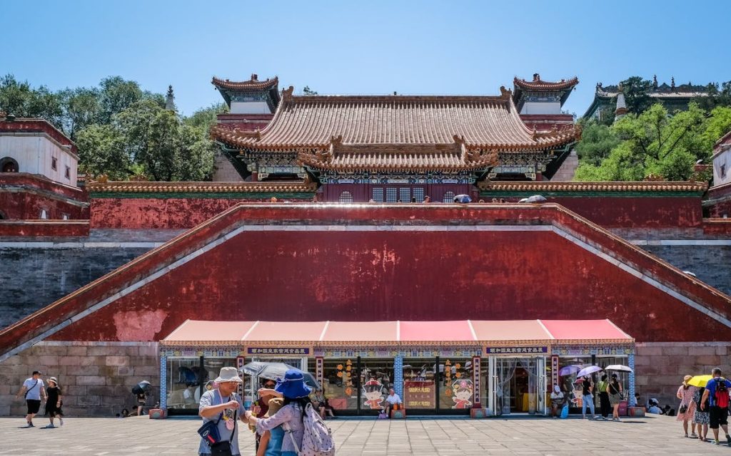 Photo Of A Palace in China