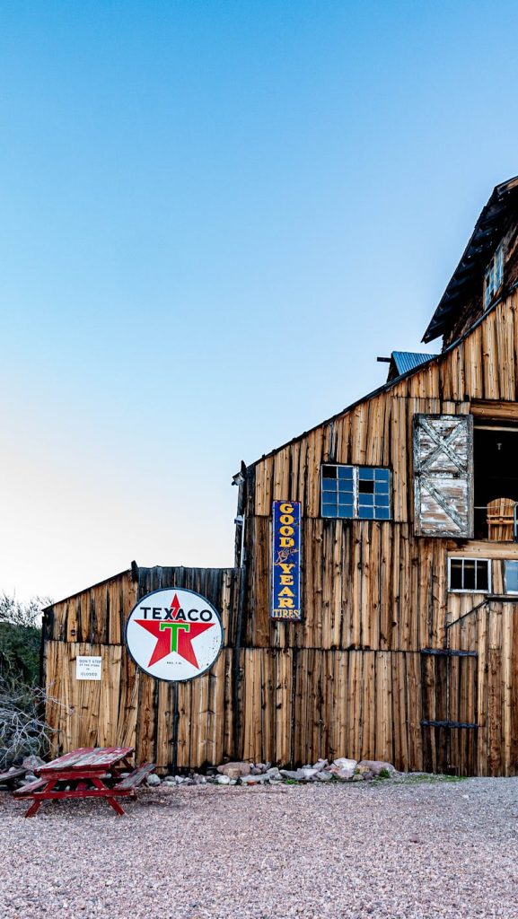 Wooden Building in Desert, Nelson.