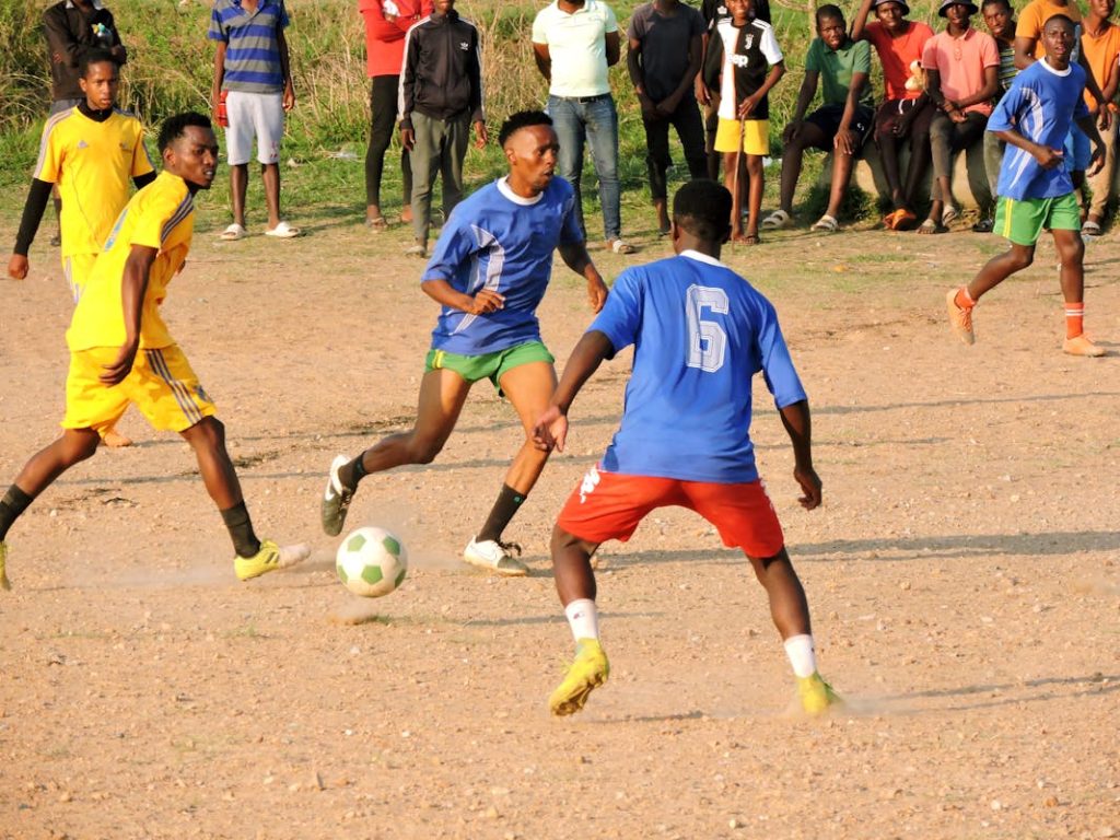 Eswatini Soccer Match in Lobamba