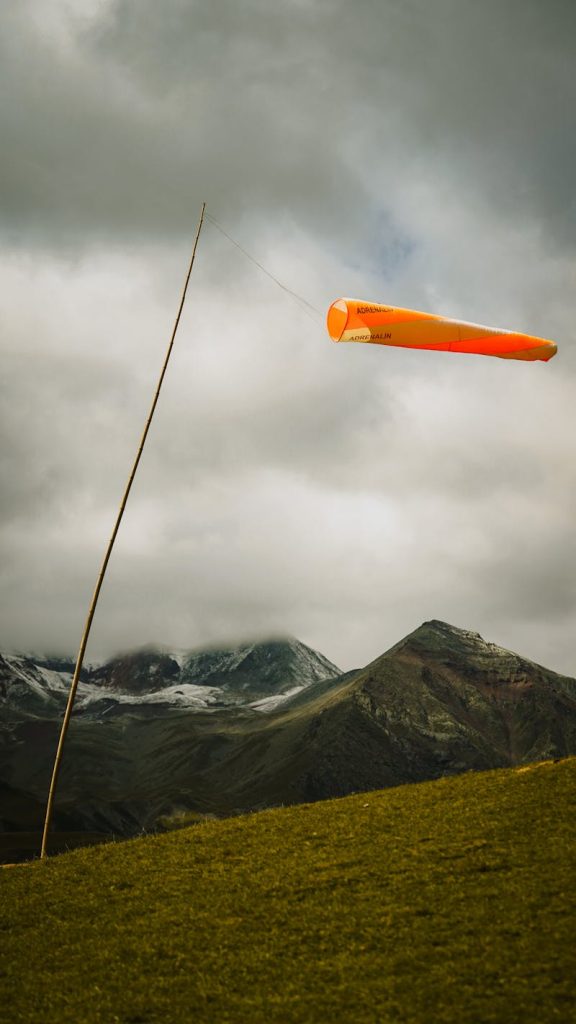 8 Trail Signs Bear Spray Won’t Help Anymore – Her Life Adventures Windsock on Hill in Mountains