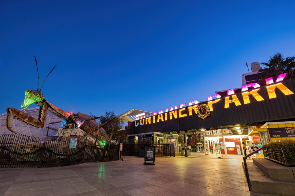 Downtown Container Park Night Market, Las Vegas