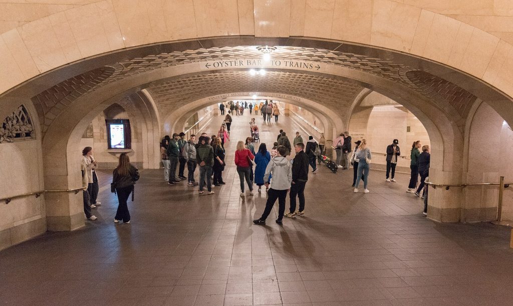 Whispering Gallery in Grand Central.
