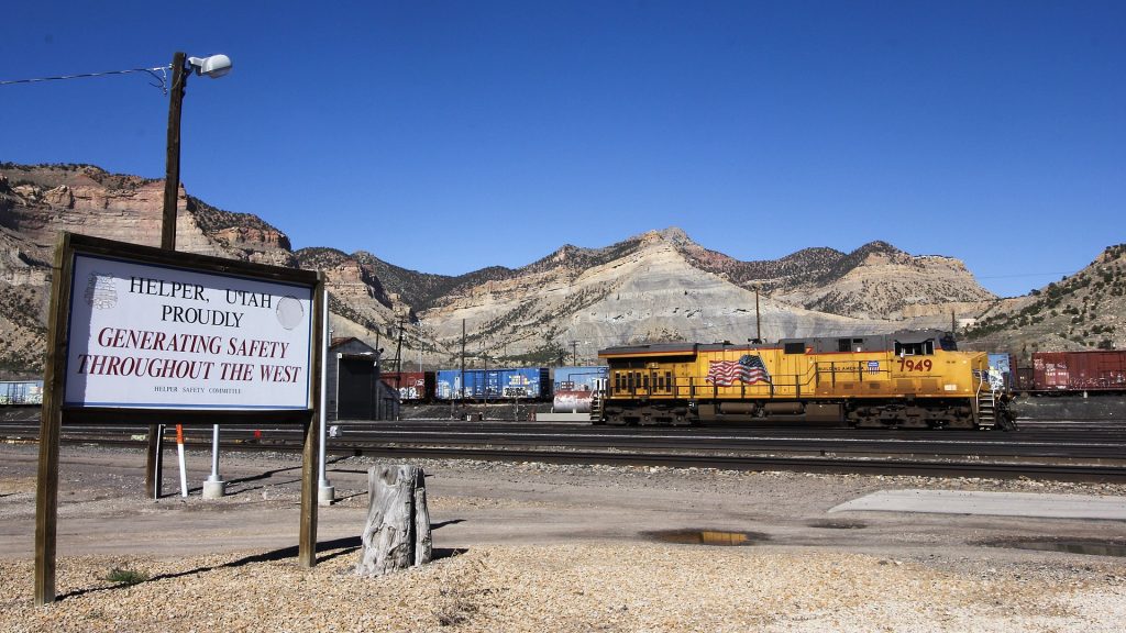Railroad of Helper, Utah