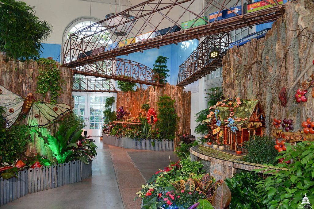 Holiday cheer abounds at the U.S. Botanic Garden