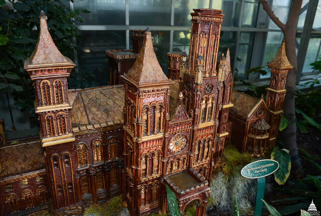 Season's Greenings- Smithsonian Castle